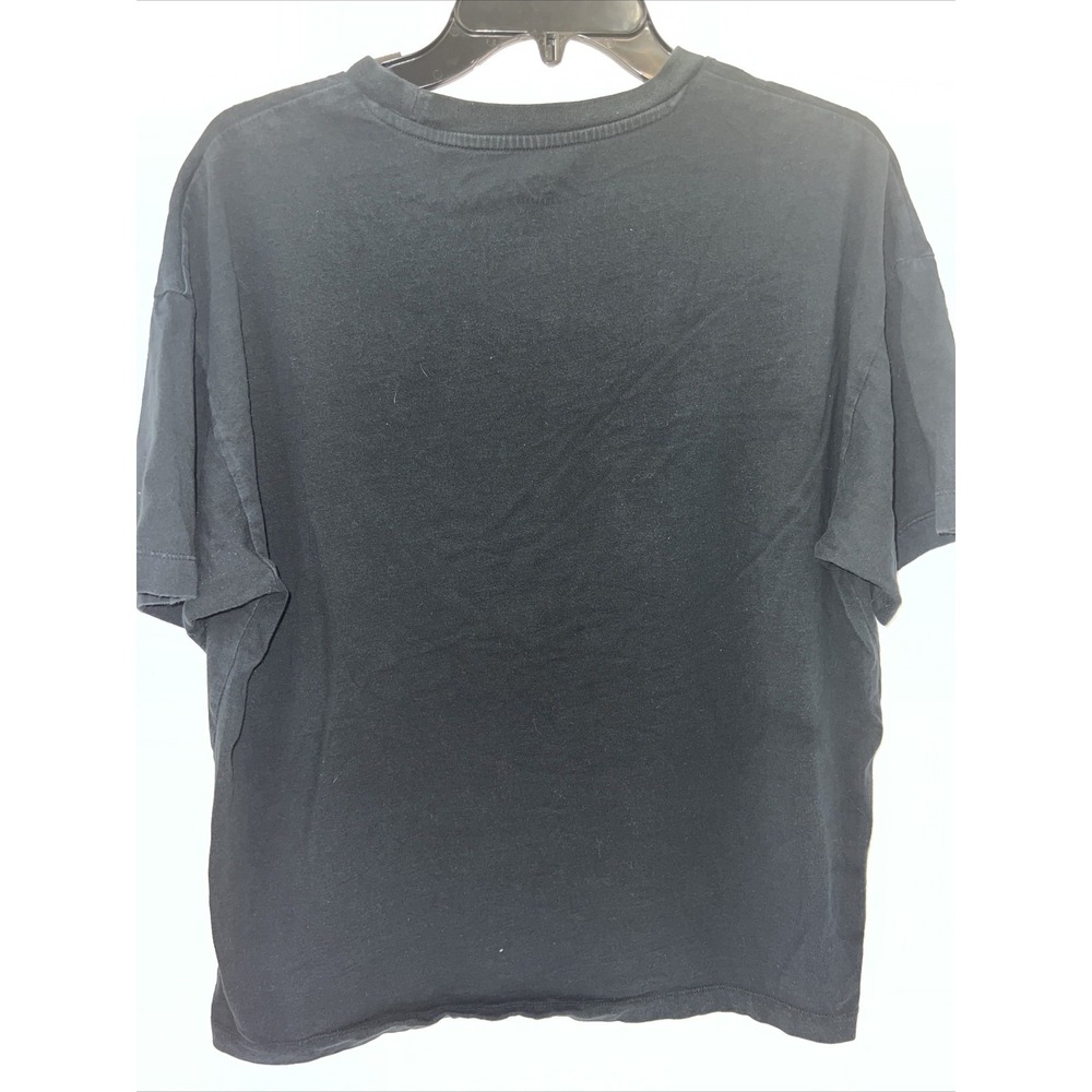 Converse Shirt Men's Medium Black Short Sleeve T Shirt - Picture 3 of 4